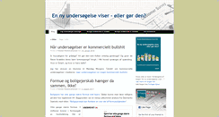 Desktop Screenshot of en-undersoegelse-viser.dk